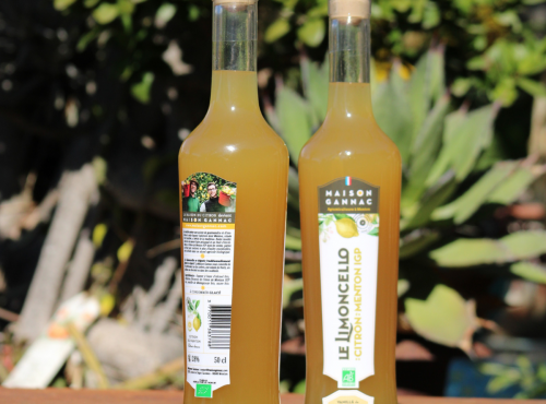 Limoncello Bio au Citron de Menton & Vanille de Madagascar