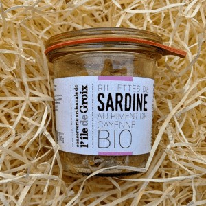 Thalassa Tradition - Rillette de Sardine au Piment de Cayenne Bio - 100 g