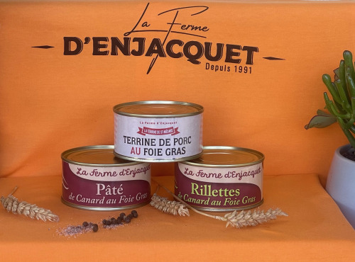 La ferme d'Enjacquet - Coffret Cadeau A la Découverte du Foie gras de canard