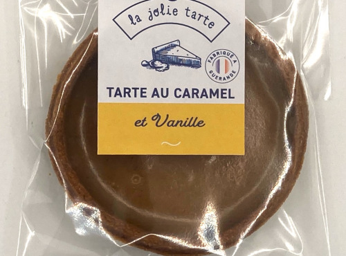 La Jolie Tarte - Tartelette au caramel et vanille - 60g