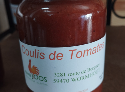 Ferme Joos - Coulis de tomates