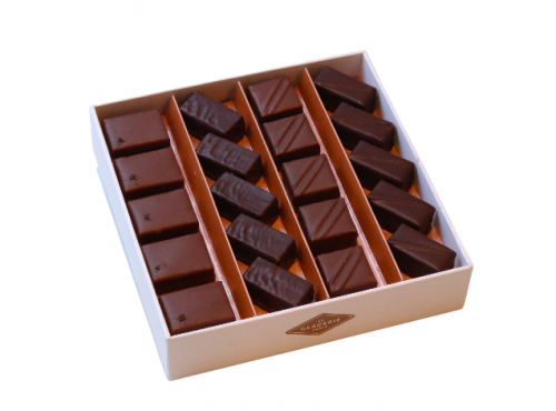 La Glacerie par David Wesmaël - Meilleur Ouvrier de France - Coffret de Chocolats au Lait et Ganaches