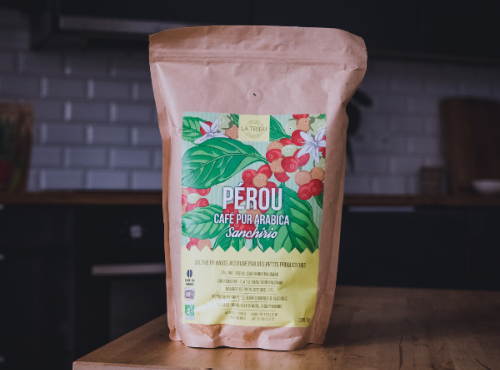 LA TRIBU - Café Sanchirio Pérou Grain 1kg Équitable & Bio
