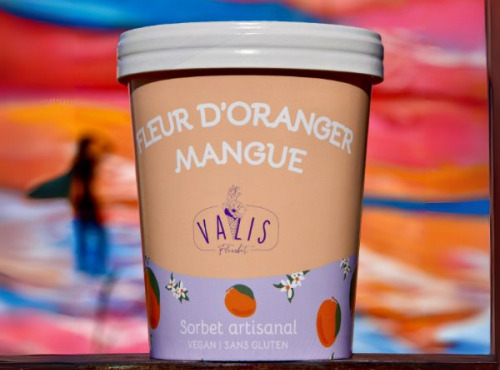 Valis Fleurbet - Sorbet Mangue Fleur d'oranger 480ml