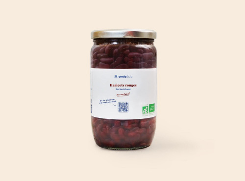 Omie - DESTOCKAGE - Haricots rouges au naturel - 660 g