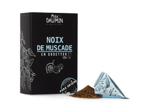 Epices Max Daumin - Muscade - Boite de dix dosettes