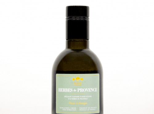 Moulin à huile Bastide du Laval - Huile d'olive Herbes de Provence - bouteille 25cl ancien cru