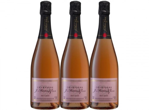 Champagne J. Martin et Fille - Brut Rosé - 3x75cl