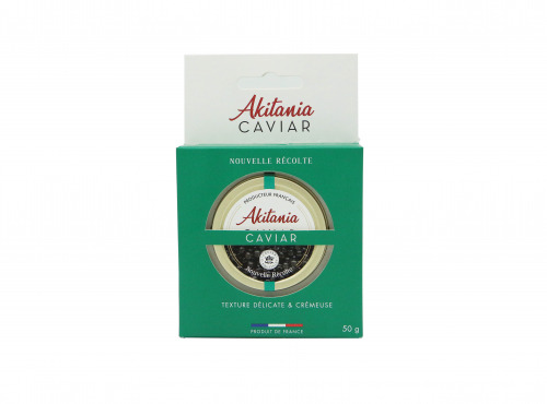 Akitania, Caviar d'Aquitaine - Caviar D'aquitaine Akitania Nouvelle Récolte Coffret 50g