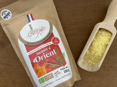 Les Graines de Louise - Préparation Bio Biscuit Apéro Orient : curry