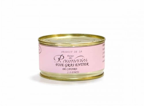 La Ferme des Roumevies - Foie gras entier 120 g boîte