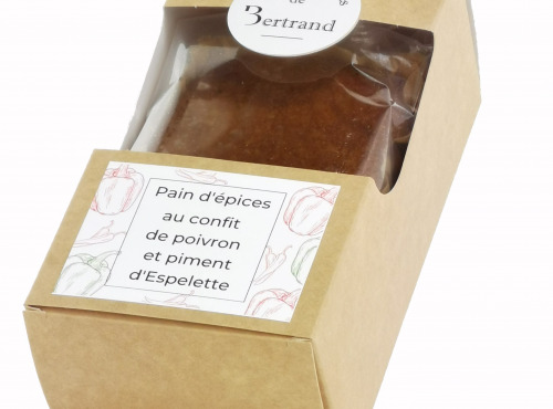 Les Pains d'Épices de Bertrand - Pain d'épices au confit de poivron et piment d'Espelette