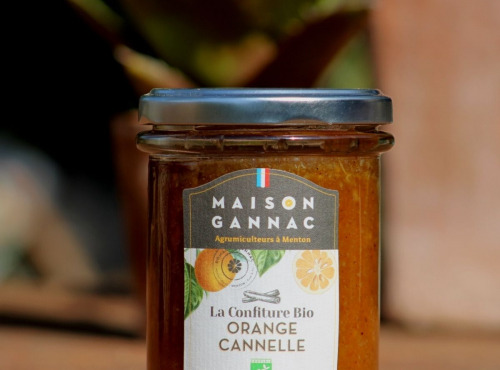 Maison Gannac - Confiture Bio Orange Cannelle