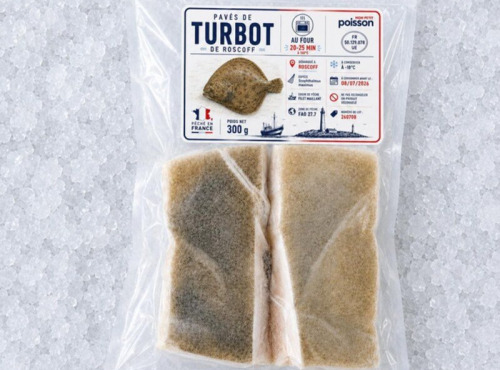 Mon Petit Poisson - Pavés de turbot sauvage de Roscoff (2 pièces - 400g)