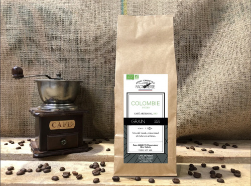 Cafés Factorerie - Kilo Colombie Excelso Bio GRAIN - 1kg