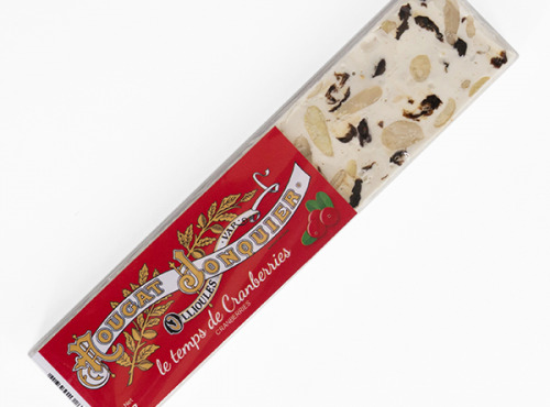 Maison Jonquier - Le Temps des Cranberries - Nougat Cranberry - 100g