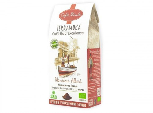 TERRAMOKA - Café moulu Mr ALBERT 250 G  Bio