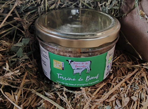 Ferme de la Bouriette - Terrine de bœuf Nature 180g
