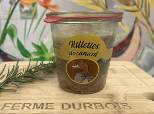 La Ferme Durbois - Rillettes de canard 200g
