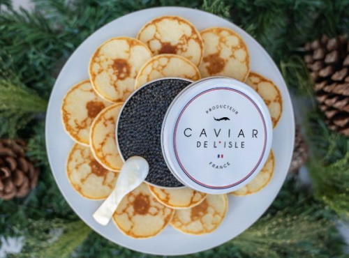 Caviar de l'Isle - Caviar Baeri Français 500g - Caviar de l'Isle