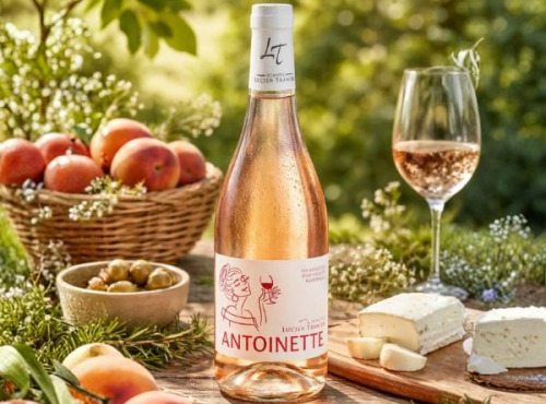 Domaine Lucien Tramier - IGP MEDITERRANEE ROSE 2025 ANTOINETTE ROSE BIO