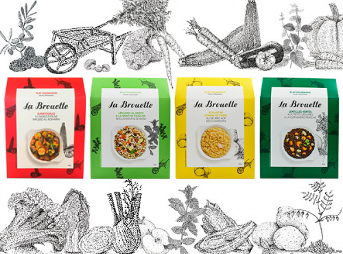 La Brouette - Pour 8 Pers. - Ratatouille + Légumes Al Dente + Ecrase De Pomme De Terre + Lentilles Vertes