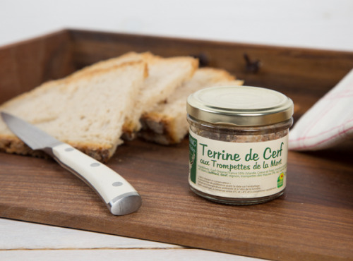 La Ferme de l'Etang - Terrine De Cerf Aux Trompettes De La Mort, 100g