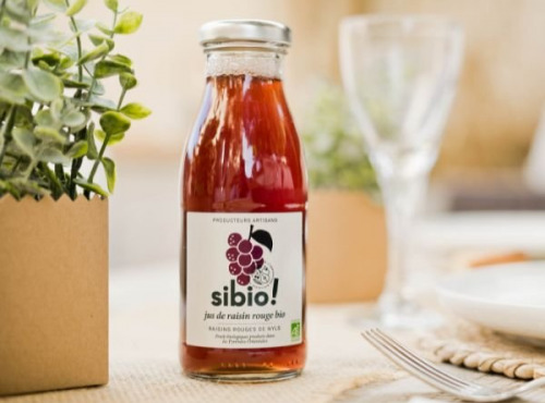 Sibio - Jus de Raisin Rouge bio 25cl
