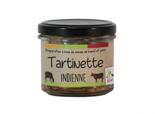 Ferme Bichet - Tartinette abricots/curry 90g