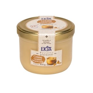 Bastidarra - Ekia - CREME GOURMANDE CARAMEL BEURRE SALE 400G