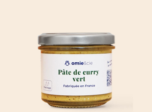 Omie - DESTOCKAGE - Pâte de curry vert - 105 g