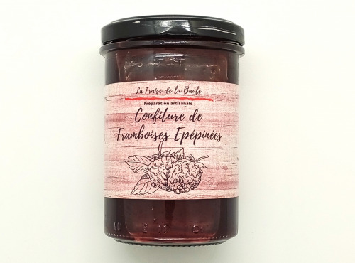 La Fraise de La Baule - Confiture de framboises épépinées