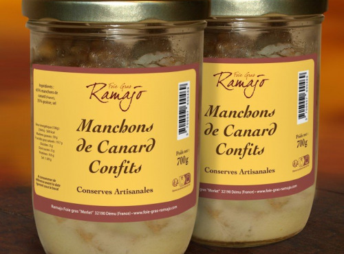 Maison Ramajo - Manchons de canard confits lot de 2 - 1400g