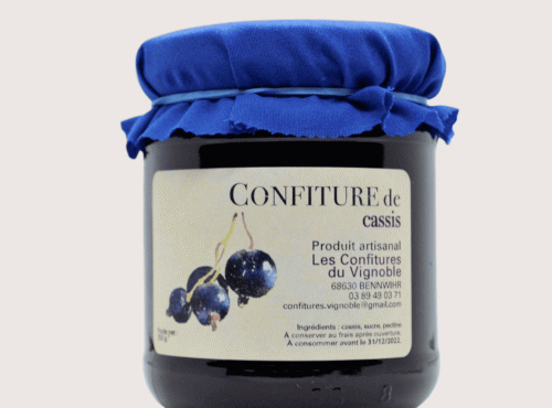 Maison Schmid - Confiture Cassis - Les Confitures du Vignoble
