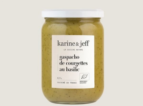 Karine & Jeff - Gaspacho de courgettes et basilic 50cl