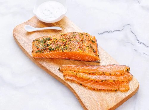 Poissonnerie La Piriacaise - Saumon Gravlax 200g