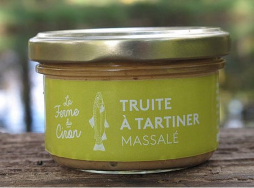 Pisciculture du Ciron - Truite À Tartiner Au Massalé 90g x 12
