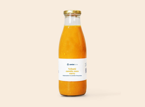 Omie - Velouté carottes coco curry des Charentes - 750 ml