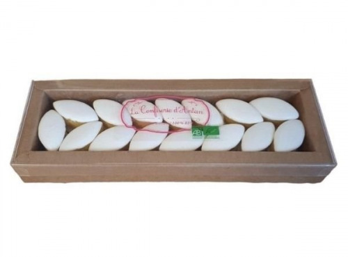 La confiserie d’antan 100% bio - Réglette kraft mini calisson traditionnel - 195 gr