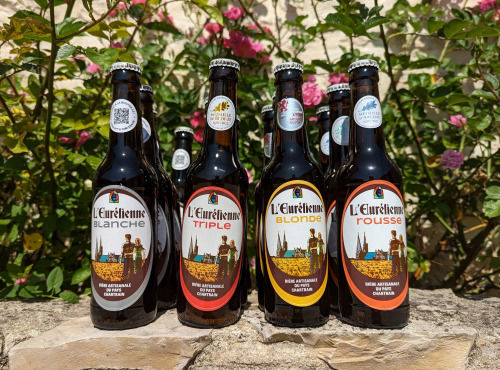 L'Eurélienne - Brasserie de Chandres - PACK "Best-Seller" de 12 Bières L'Eurélienne 33cl