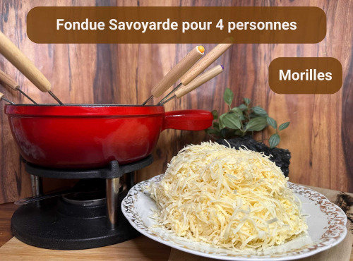 La Fermière - Fondue Savoyarde aux Morilles – 4 personnes