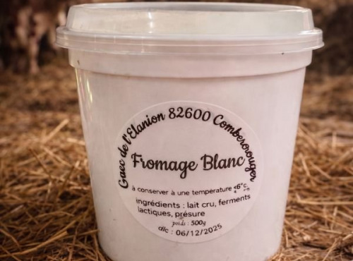 Ferme de l'Elanion - Fromage Blanc Pot Familiale  400g