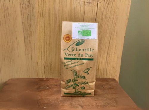 Ferme de Terre Noire - Lentille verte du Puy AOP Kraft 500g