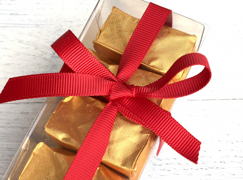 Déclinaison Chocolat - Marrons Glacés En Coffret Cristal De 5