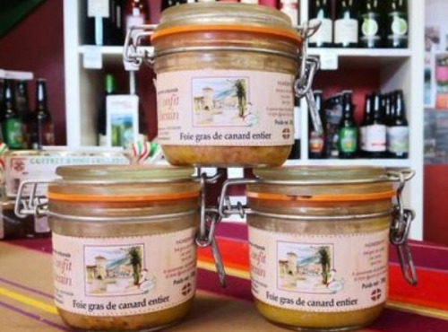 Le Confit d'Ascain - Foie gras de canard entier mi-cuit 200g fermier lot de 3