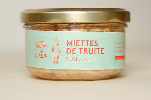 Pisciculture du Ciron - Miettes De Truite Nature 140g x12