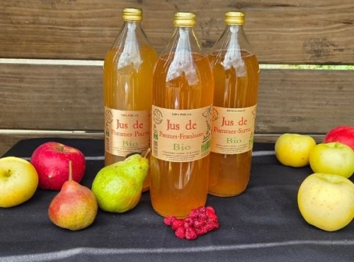 Le verger bio de Quinsac - Lot de 3 jus découverte BIO et DEMETER