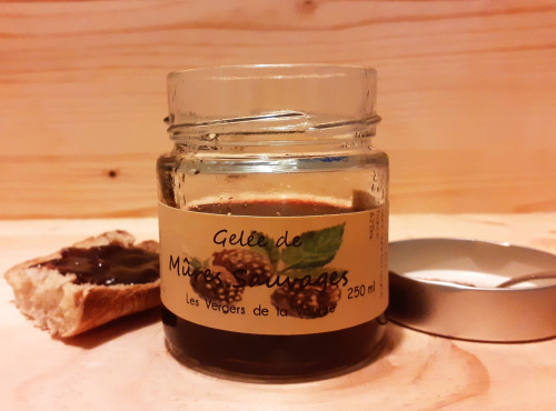 Les Vergers de la Vautée - Gelée Extra de Mûres Sauvages 250g