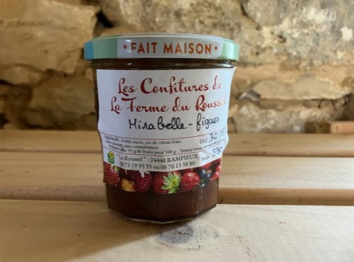 Ferme du Roussel - Confiture de mirabelle 330g