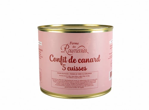 La Ferme des Roumevies - 5 cuisses de canard confites 1000g